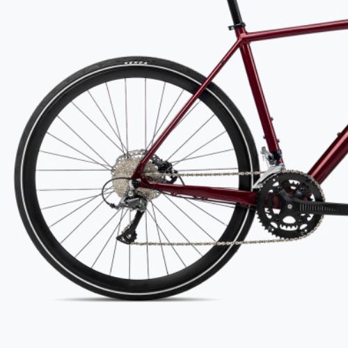 Orbea Vector 30 2023 bicicletă de oraș roșu închis metalic
