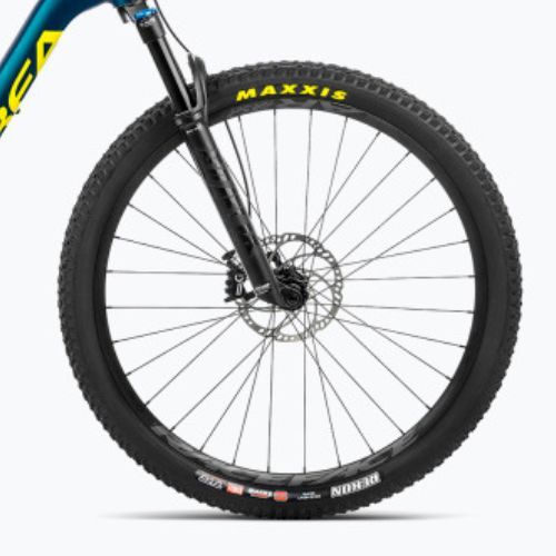 Bicicleta electrică Orbea Urrun 10 42V 540Wh 2023 borealis albastru / galben luminos