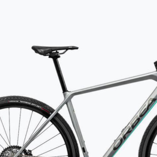 Orbea Terra Terra M31e Team 1X 2023 piatră de argint/gheață verde gravel bike
