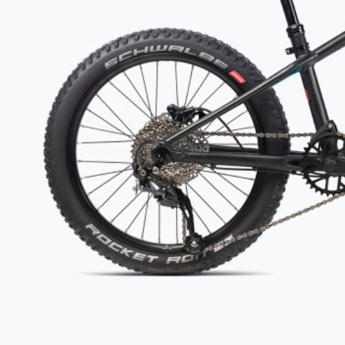 Bicicleta pentru copii Orbea Laufey 20 H20 2023 negru curcubeu