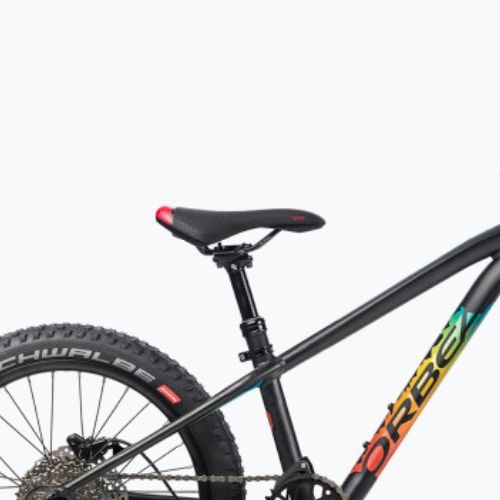 Bicicleta pentru copii Orbea Laufey 20 H20 2023 negru curcubeu