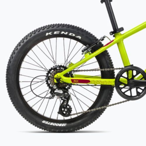 Bicicletă pentru copii Orbea MX 20 Dirt 2023 verde lime/roșu pepene roșu