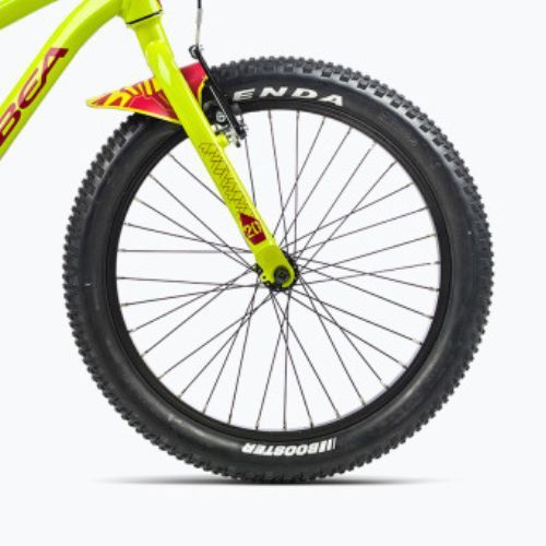 Bicicletă pentru copii Orbea MX 20 Dirt 2023 verde lime/roșu pepene roșu