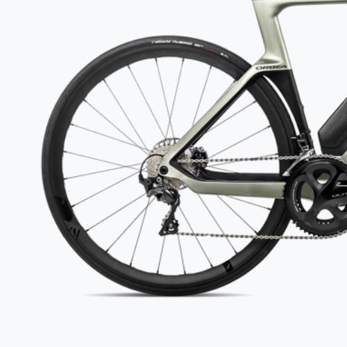 Bicicleta de șosea Orbea Orca Aero M20 LTD argintiu/verde