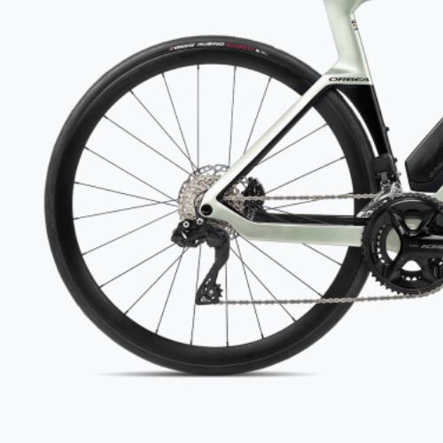 Bicicleta de șosea Orbea Orca Aero M30i LTD 2023 silvergreen/negru