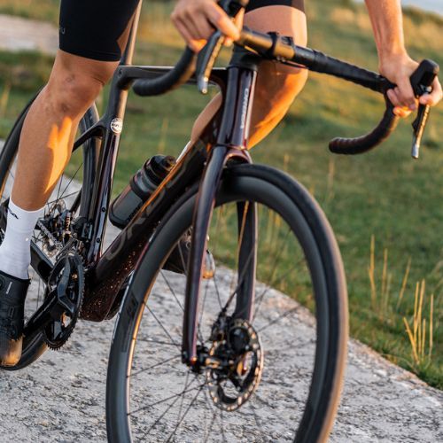 Orbea Orca M30i LTD PWR 2023 vin roșu / carbon bicicletă de șosea raw road bike