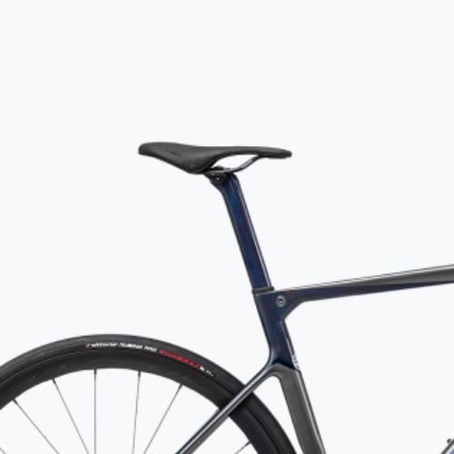 Orbea Orca Orca M30i LTD PWR 2023 sclipici antracit/albastru vedere de carbon bicicletă de șosea