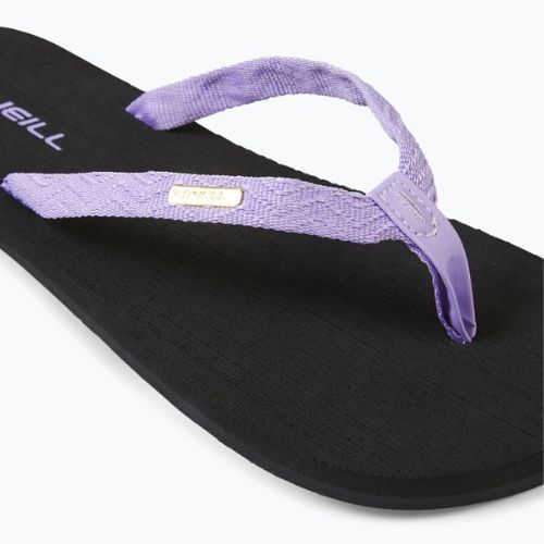 O'Neill O'Neill Ditsy Jacquard Bloom flip flop pentru femei, trandafir violet