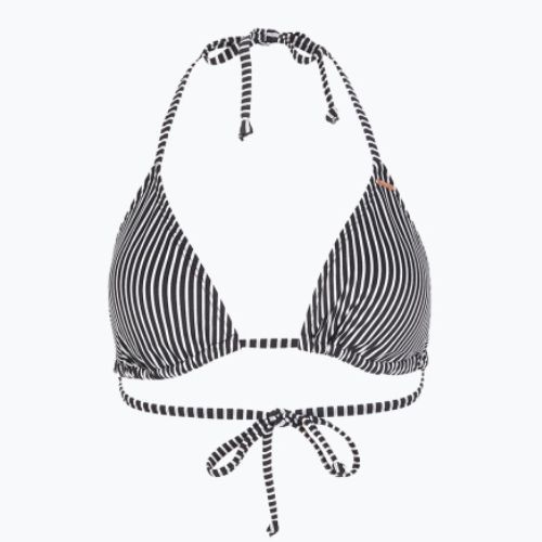 Costum de baie din două piese pentru femei O'Neill Capri Bondey Bikini negru simplu dungă simplă