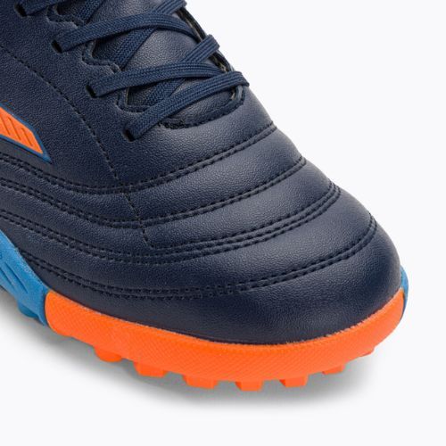 Ghete de fotbal pentru copii Joma Toledo Jr TF navy/orange