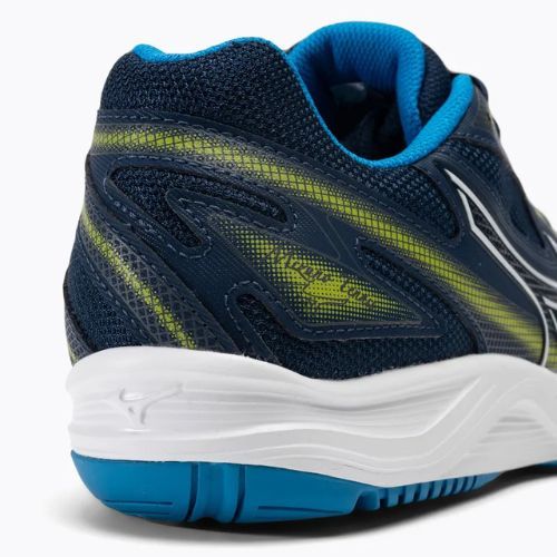 Pantofi de tenis pentru bărbați Mizuno Break Shot 4 AC dress blues / jet blue / sulphur spring