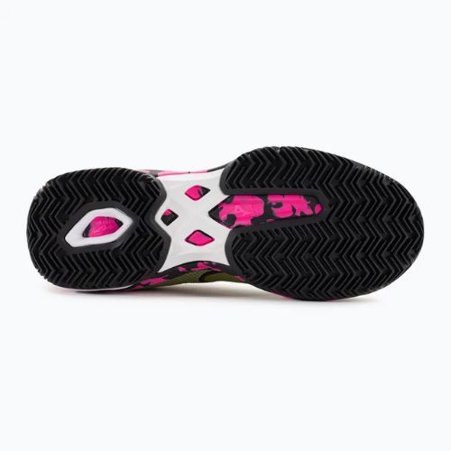Pantofi de padel Mizuno Wave Exceed Light 2 Padel pentru femei calliste verde / roz glo / negru