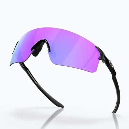 Ochelari de soare Oakley Evzero Blades negru mat/violet violet închis