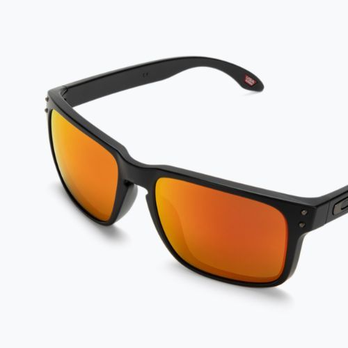 Ochelari de soare Oakley Holbrook negru mat/prizm rubin 0OO9102-E255