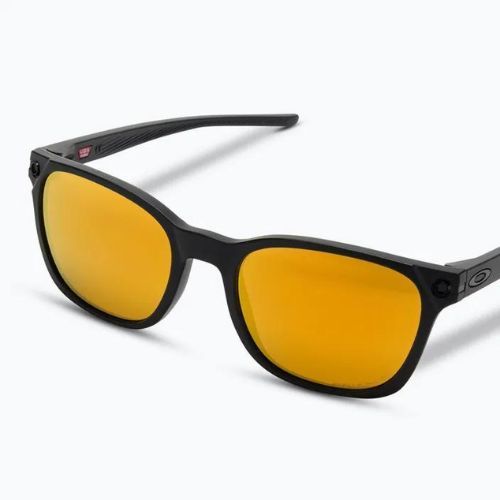 Ochelari de soare Oakley Ojector negru mat/prizm 24k polarizat