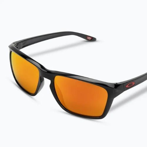 Ochelari de soare polarizați Oakley Sylas black ink/prizm rubin polarizat