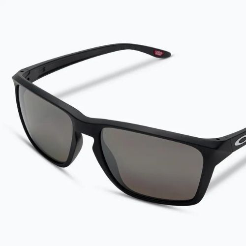 Ochelari de soare polarizați Oakley Sylas negru mat/negru închis/ negru închis