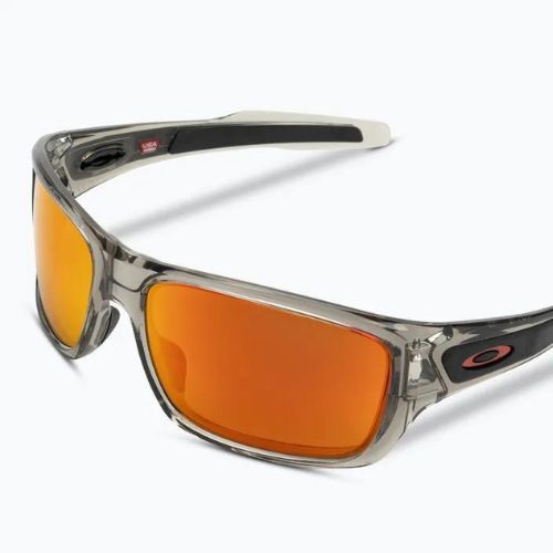 Ochelari de soare polarizați Oakley Turbine gri cerneală/prizm rubin polarizat