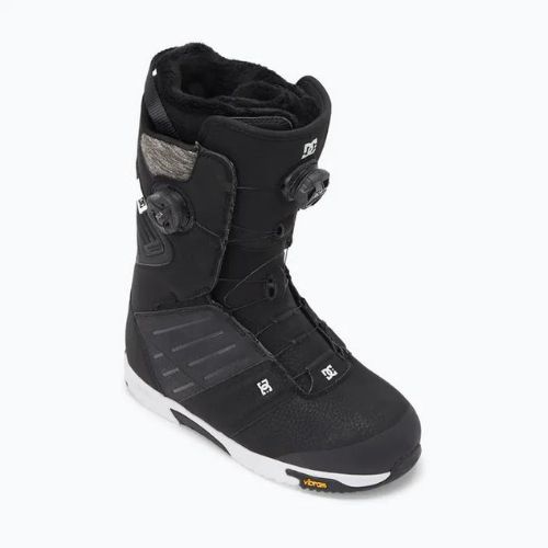 Cizme de snowboard pentru bărbați DC Judge alb/negru