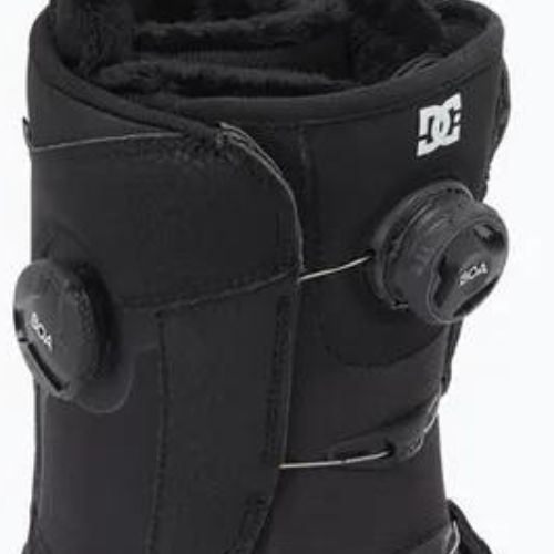 Cizme de snowboard pentru femei DC Lotus alb/negru