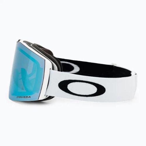 Ochelari de schi Oakley Fall Line alb mat/prizm snow sapphire iridium