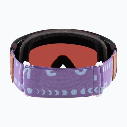 Ochelari de schi Oakley Line Miner fractel liliac/prismă safir iridiu