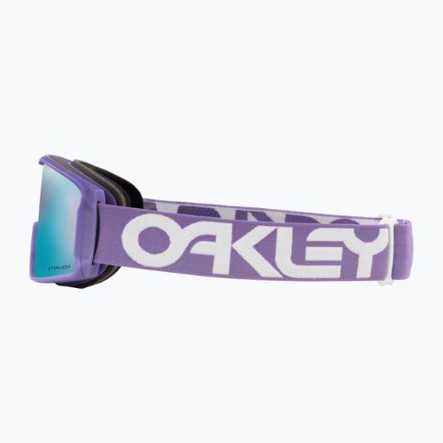 Ochelari de schi Oakley Line Miner matte b1b liliac/prizm safir iridium