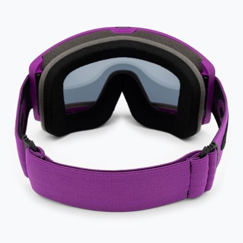 Ochelari de schi Oakley Target Line ultra violet/gri închis
