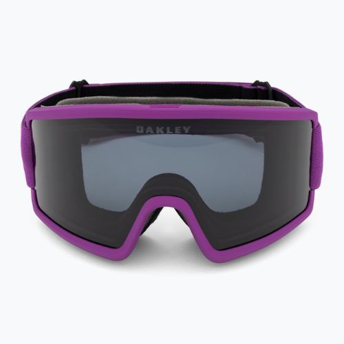 Ochelari de schi Oakley Target Line ultra violet/gri închis