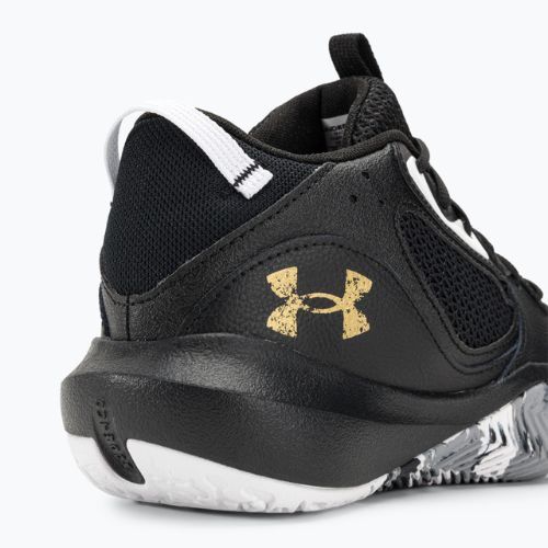 Under Armour Lockdown 6 pantofi de baschet negru/negru/aur metalic