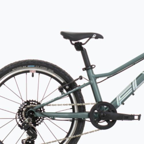 Bicicleta pentru copii Superior F.L.Y. 20 VB mat trooper green/hologramă cromată mată