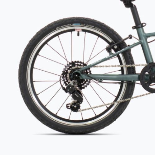 Bicicleta pentru copii Superior F.L.Y. 20 VB mat trooper green/hologramă cromată mată