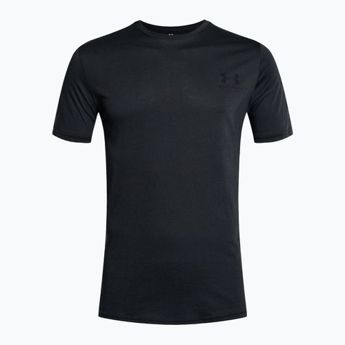 Under Armour Sportstyle Stânga piept SS tricou de antrenament pentru bărbați negru
