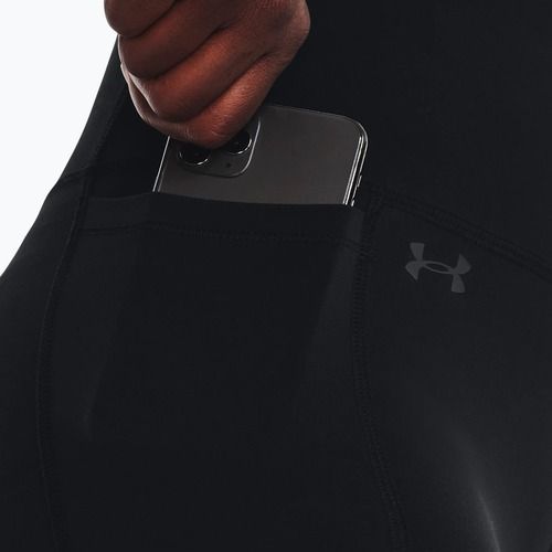 Pantaloni scurți de antrenament pentru femei Under Armour Motion Bike Short negru/jet gri