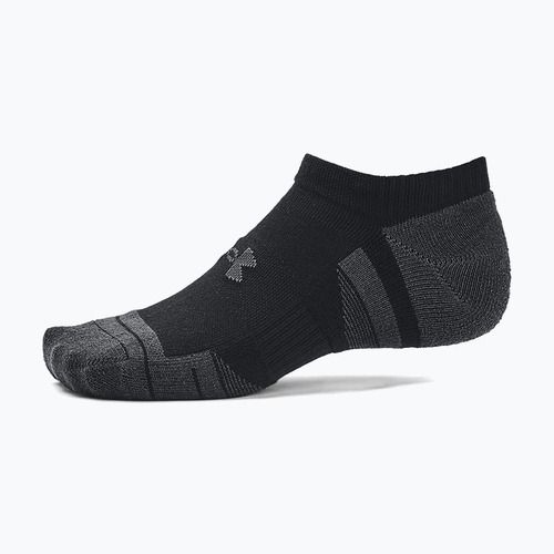 Under Armour Performance Tech 3pk șosete NS negru/negru/gri jet gray