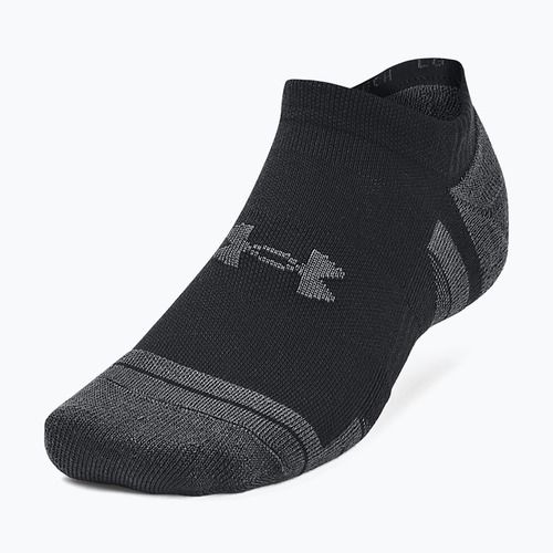 Under Armour Performance Tech 3pk șosete NS negru/negru/gri jet gray