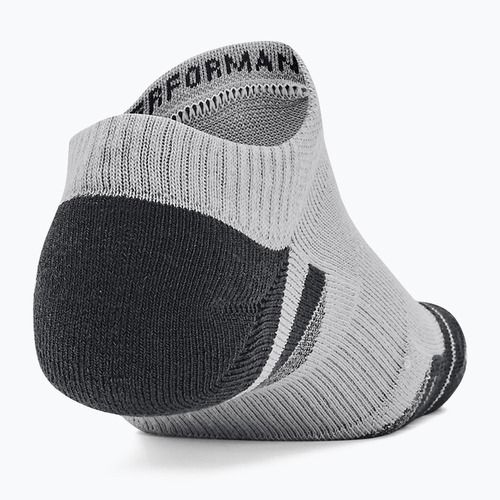 Under Armour Performance Tech 3pk NS mod NS șosete gri/alb/jet gri