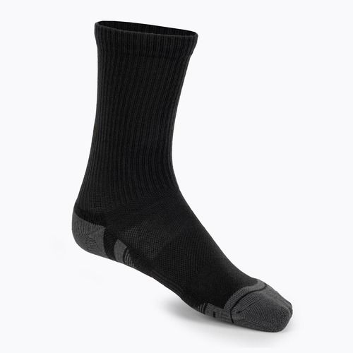 Under Armour Performance Tech 3pk șosete de echipaj negru/negru/grijet gri