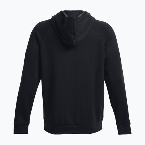 Hanorac Under Armour Rival Fleece Fleece Logo HD pentru bărbați, alb/negru