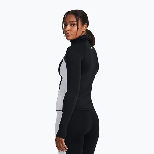 Tricou Under Armour Under Armour Train CW Funnel Neck pentru femei negru/galben/lime/alb