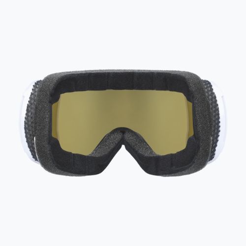 Ochelari de schi pentru femei UVEX Downhill 2100 CV WE S2 albastru arctic mat/albastru mat/alb cu oglindă/verde colorvision