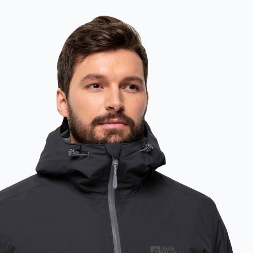 Jack Wolfskin jachetă de ploaie pentru bărbați Wisper Ins negru