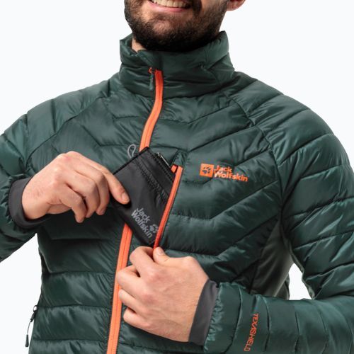 Jack Wolfskin jachetă de puf pentru bărbați Routeburn Pro Ins negru olive