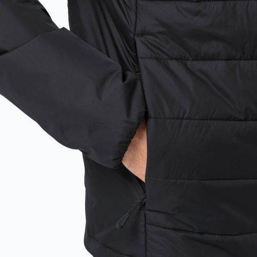 Jack Wolfskin jacheta de bărbați în jos Lapawa Ins Hoody negru