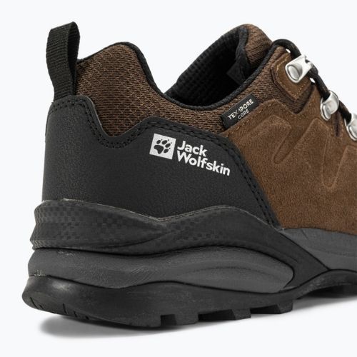 Jack Wolfskin Refugio Texapore Low maro/fantomă cizme de trekking pentru bărbați