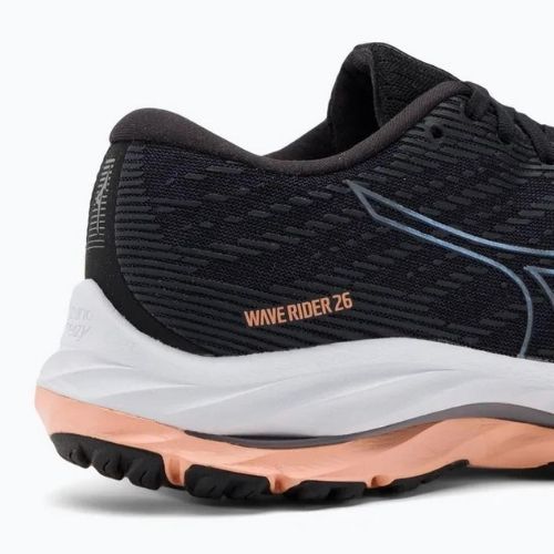 Pantofi de alergare pentru femei Mizuno Wave Rider 26 odyssey gray/quicksilver/salmon