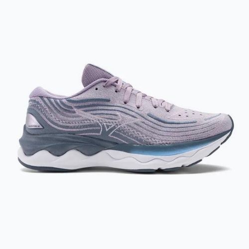 Pantofi de alergare pentru femei Mizuno Wave Skyrise 4 wisteria/alb/alb/chinablu