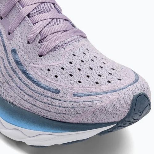 Pantofi de alergare pentru femei Mizuno Wave Skyrise 4 wisteria/alb/alb/chinablu