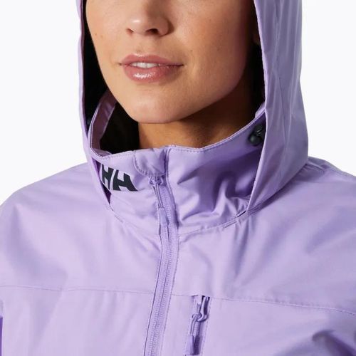 Jacheta de navigatie pentru femei Helly Hansen Crew Hooded Midlayer heather