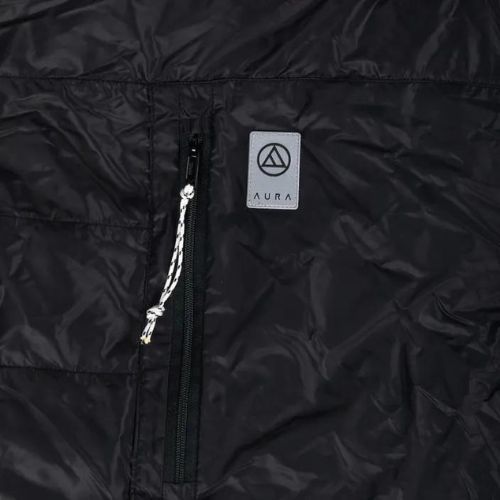 AURA Nom sac de dormit 200 stânga gri AU07085